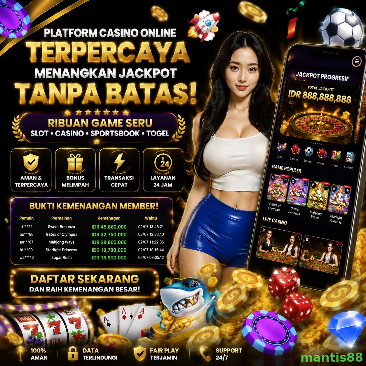 Bagaimana mantis88 Menawarkan Pengalaman Bermain yang Optimal